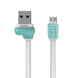 Kabel USB USB-A - microUSB 1 m Biały (KABAV0347)