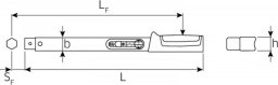 Stahlwille Klucz dynamometryczny 130-650Nm, uchwyt 22x28mm, 