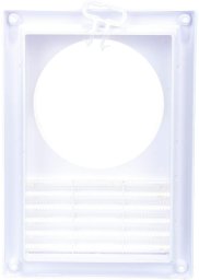 AWENTA Kratka wentylacyjna Awenta T98 140x210mm OKAP fi120mm biała