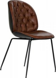  DKD Home Decor Krzesło DKD Home Decor Brązowy Poliuretan Metal (54.5 x 54 x 86 cm)