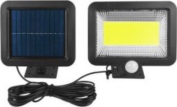 Naświetlacz LTC Lampa LTC COB, 10 W, panel solarny, czujnik ruchu i zmierzchu, akumulator 1800 mAh.