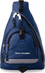  Bag Street SPORTOWY PLECAK NA 1 RAMIĘ ''BAG STREET'' - NIEBIESKI