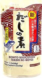  Japoński Bulion Dashi Hondashi Instant "Bonito Soup Stock | Dashi No Moto" 48g (8x6g) Marutomo