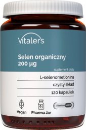  Solgar Vitaler's Selen organiczny 200 g - 120 kapsułek