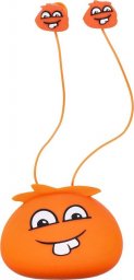 Słuchawka Techonic Zestaw słuchawkowy / słuchawki JELLIE MONSTER Orange YLFS-01 pomarańczowy