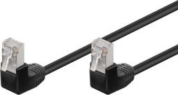  Goobay Patchcord CAT5e, F/UTP, kątowy 2x90°, 2m (96079)