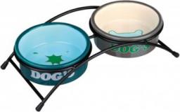 Zestaw misek „Eat on Feet”, 2 × 0.3 l/, o 12 cm, brąz/beż, miętowy