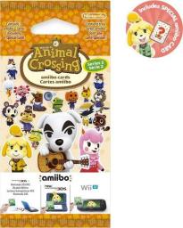  Nintendo Zestaw kart Amiibo Animal Crossing: Happy Home Vol.2