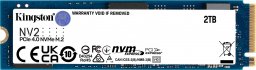 Dysk SSD Kingston NV2 2TB M.2 2280 PCI-E x4 Gen4 NVMe (SNV2S/2000G)