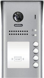 Eura Kaseta zewnętrzna modułowa WIDEODOMOFONU EURA VDA-85A5 2EASY natynkowa 4-lokatorska fisheye z funkcją karty zbliżeniowej