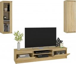 Elior Nowoczesna meblościanka dąb sonoma - Rimero