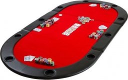  GamesPlanet Blat do pokera składany czerwony