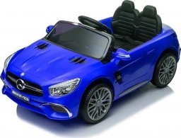  Lean Cars Auto Na Akumulator Mercedes SL65 S Niebieski Lakierowany LCD