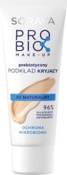  Soraya Soraya Probio Make-Up Prebiotyczny Podkład kryjący 02 naturalny - ochrona mikrobiomu 30ml