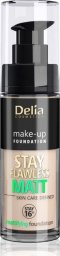  Delia Delia Cosmetics Stay Flawless Matt Podkład matujący 16H nr 402 Light Beige 30ml