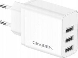 Ładowarka GoGEN Ładowarka siec. 3x USB 15,5W 3,1A GoGEN - ACH301W