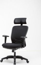 Krzesło biurowe Office Products Fotel biurowy OFFICE PRODUCTS Zakynthos, czarny