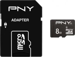 Karta PNY MicroSDHC 8 GB Class 10  (SDU8GBSTA-EF)