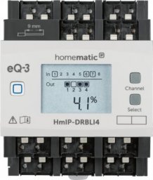 HomeMatic IP Homematic IP Jalousieaktor für Hutschienenmontage – 4-fach
