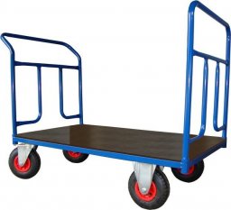 WiZ Wózek platformowy dwuburtowy. Wym. 1200x700mm (Ładowność: 250kg)