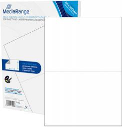  MediaRange Etykiety białe 210x148,5mm 100 sztuk (MRINK141)
