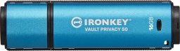 Pendrive Kingston IronKey Vault Privacy 50, 16 GB  (IKVP50/16GB)