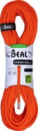Beal Lina dynamiczna BEAL Karma 9,8 mm x 50 m - Solid Orange