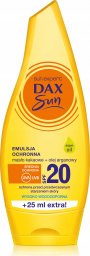  DAX Dax Sun Emulsja ochronna do opalania z masłem kakaowym i olejem arganowym SPF20 175ml
