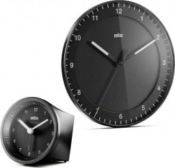 Braun Zestaw radiowy zegar i budzik Braun BC17B-RC i BC07BK-RC