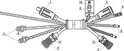  Lincoln Electric ZŁĄCZE 14-PIN DLA K10370-PG BINZEL