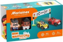  Marioinex Klocki Mini Waffle 80 elementów Wyścig