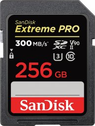 Karta SanDisk Extreme PRO SDXC 256 GB Class 10 UHS-II/U3 V90 (SDSDXDK-256G-GN4IN)