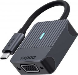 Adapter USB Rapoo UCA-1003 USB-C - VGA Szary  (002176840000)