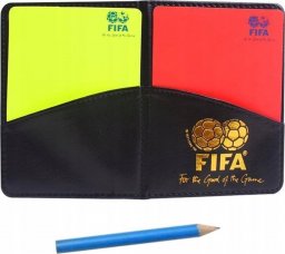  Korbi Kartki sędziowskie Etui z notatnikiem FIFA