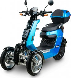  Bili Bike Motocykl elektryczny BILI BIKE S-WAY MAX TRÓJKOŁOWY (3000W, 40Ah, 70km/h) niebieski