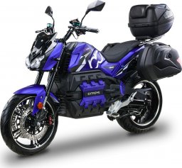 Bili Bike Motocykl elektryczny BIKE EXTREME (6000W, 120Ah, 100km/h) niebieski