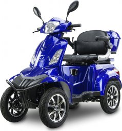  Bili Bike Czterokołowy skuter elektryczny BILI BIKE SHINO QUADRO GEL niebieski (granatowy)