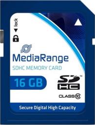 Karta MediaRange MR963 SDHC 16 GB Class 10  (MR963)