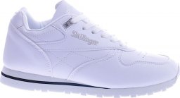  Pantofelek24 Klasyczne białe buty sportowe /G11-3 1369 T591/ 37