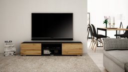 artmeble24 STOJĄCA SZAFKA RTV 200 DĄB WOTAN