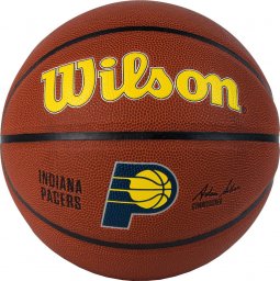  Wilson Wilson Team Alliance Indiana Pacers Ball WTB3100XBIND Brązowe 7