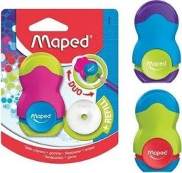  Maped Temperówka z gumką Loopy kolorowa MAPED