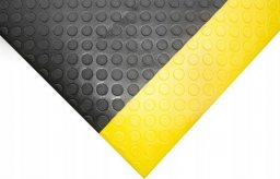  Coba Mata piankowa Orthomat Dot do pracy 1-zmianowej wym. 90 x 60 cm (kolor ostrzegawczy)
