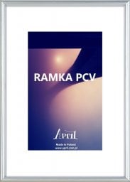 Ramka FPU APRIL Ramka 18x24 PCV srebrna, półbłysk (RA19)