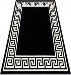  Dywany Łuszczów Dywan BCF Morad GREK grecki - czarny, 240x340 cm