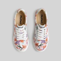  Mumka Shoes Sneakersy wegańskie Kwiaty Wiśni Mumka-40