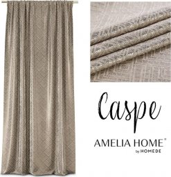 AmeliaHome AmeliaHome Zasłona na przelotkach CASPE3 140x250 kremowa