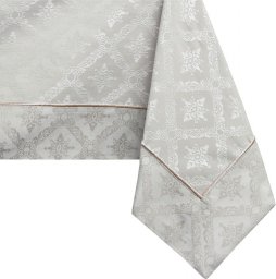 Decoking DecoKing Obrus bawełniany MAYA mankiet + lamówka 120X200 j. beżowy