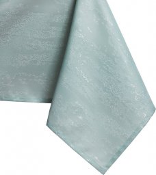 AmeliaHome AmeliaHome Obrus plamoodporny VESTA 100X100 okrągły miętowy