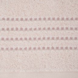  Eurofirany Bawełniany ręcznik frotte FIORE 70X140 jasnoróżowy
